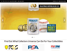 Tablet Screenshot of collectorsuniverse.com